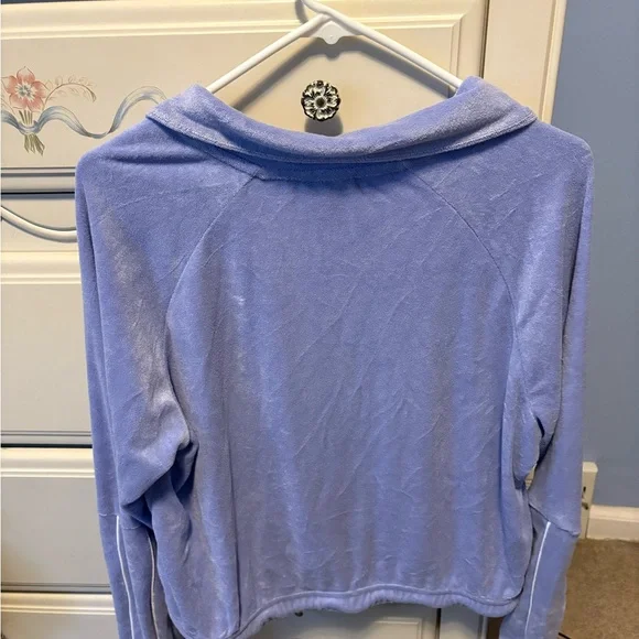 Nike Women's Light Purple Zip-Up Hoodie - Picture 2 of 6